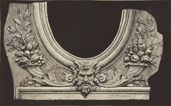 Édouard Baldus, Escalier de la Bibliothêque