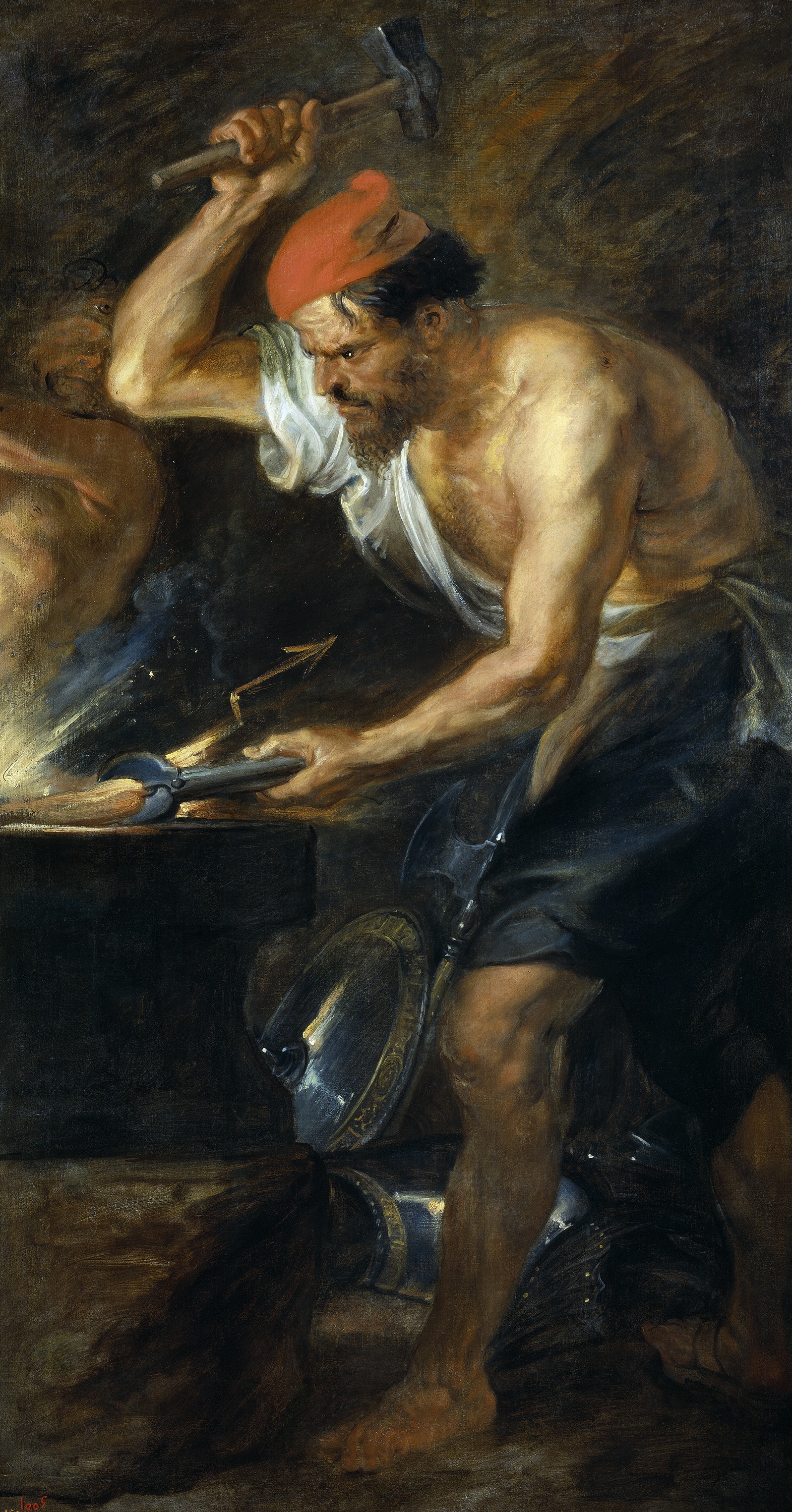 Peter Paul Rubens, Vulcan forging the Thunderbolts of Jupiter