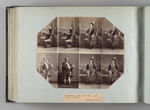 André-Adolphe-Eugène Disdéri, Augustine Stoïkoff; Coralli