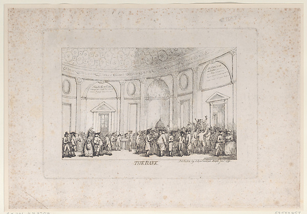 Thomas Rowlandson, The Bank
