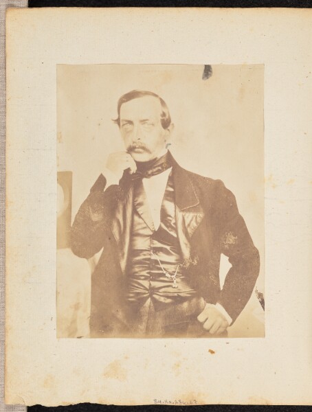 Jakob Höflinger, [Portrait of a man wearing a satin vest]