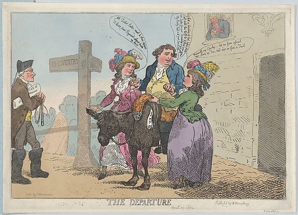 Thomas Rowlandson, The Departure