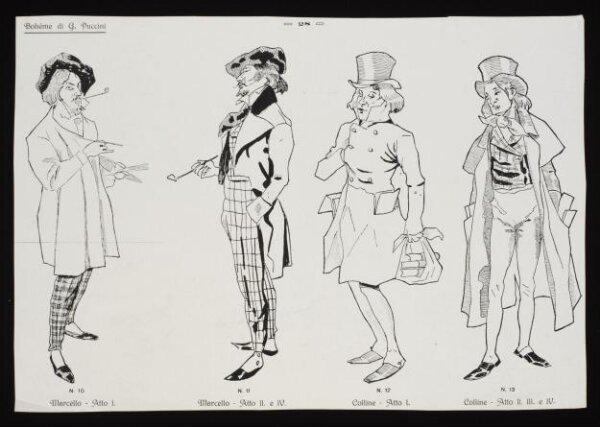 unknown, H Beard Print Collection