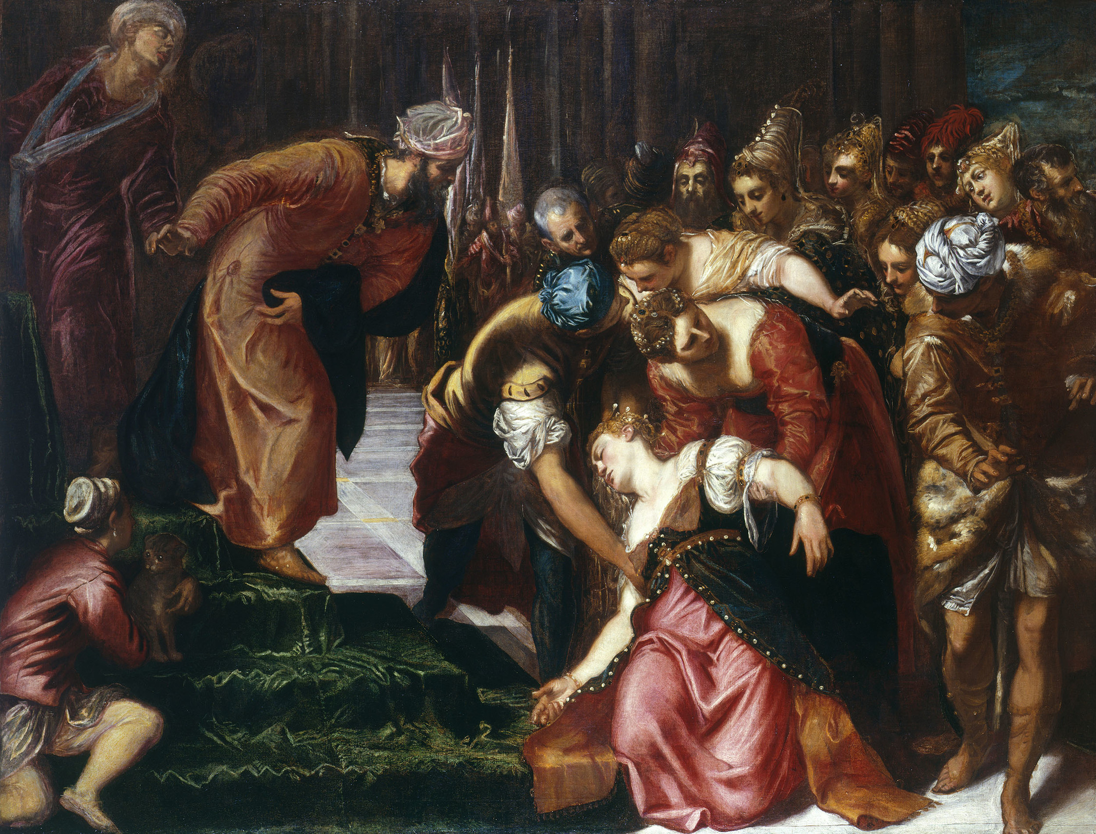 Jacopo Tintoretto, Esther before Ahasuerus