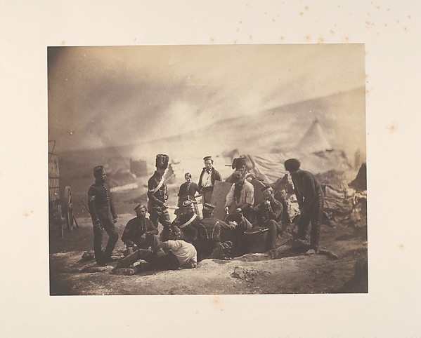 Roger Fenton, Cooking House of the 8th Hussars