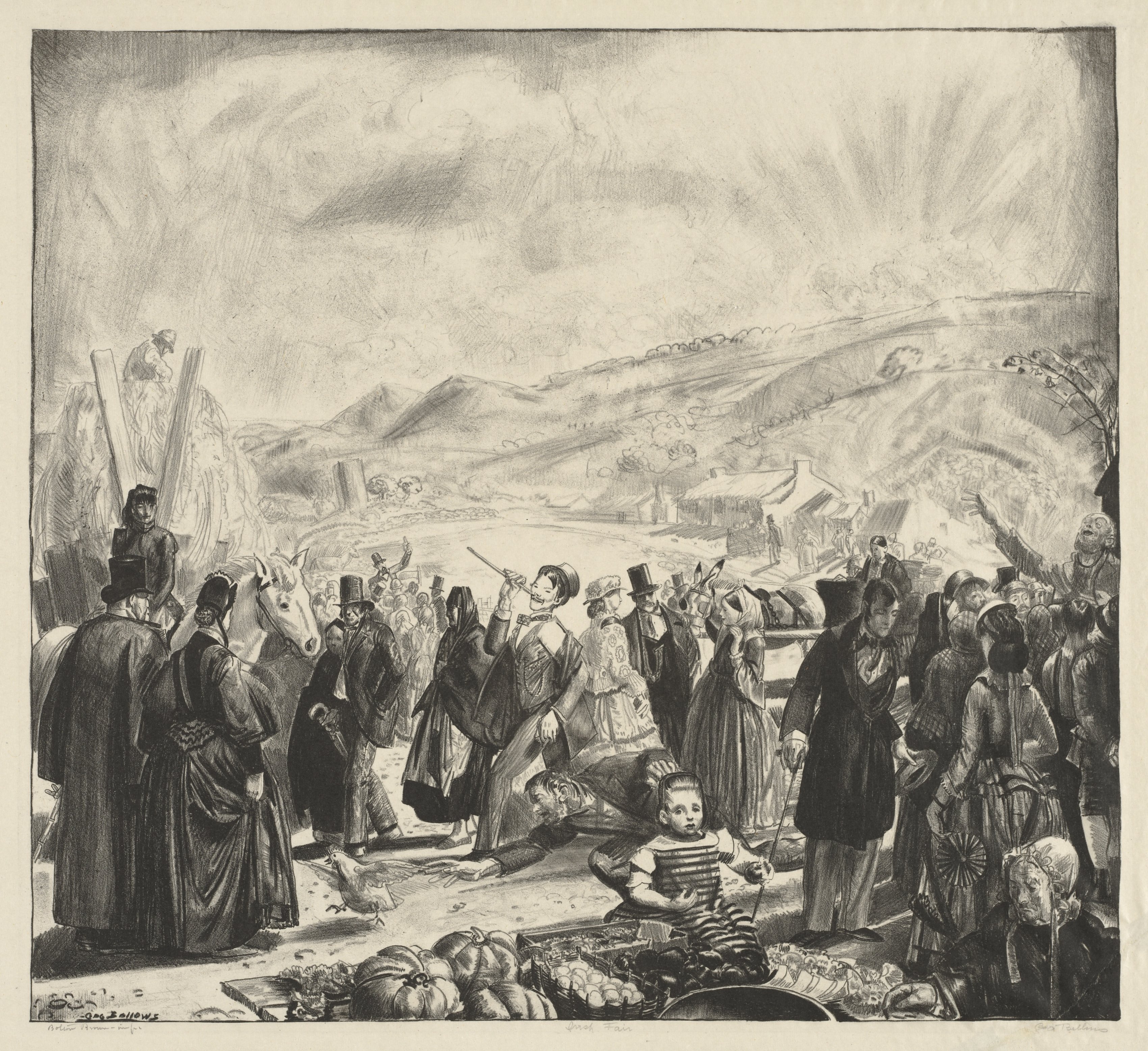 George Bellows, The Irish Fair