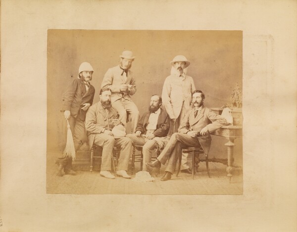 Unknown, [Group portrait of six men]