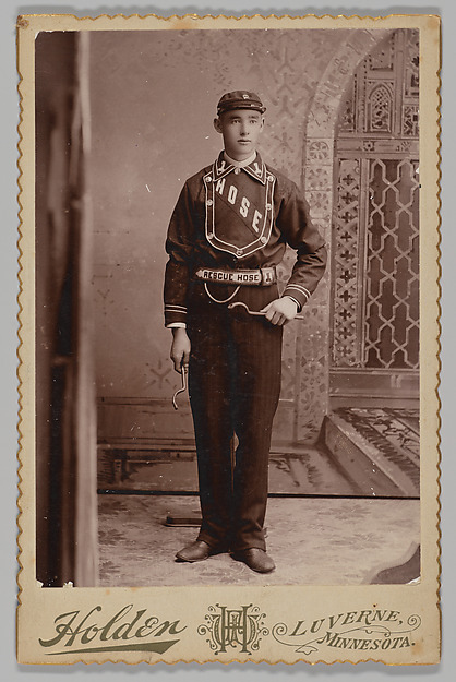 Unknown, [Warren Davis when he belonged to the Fire Department]