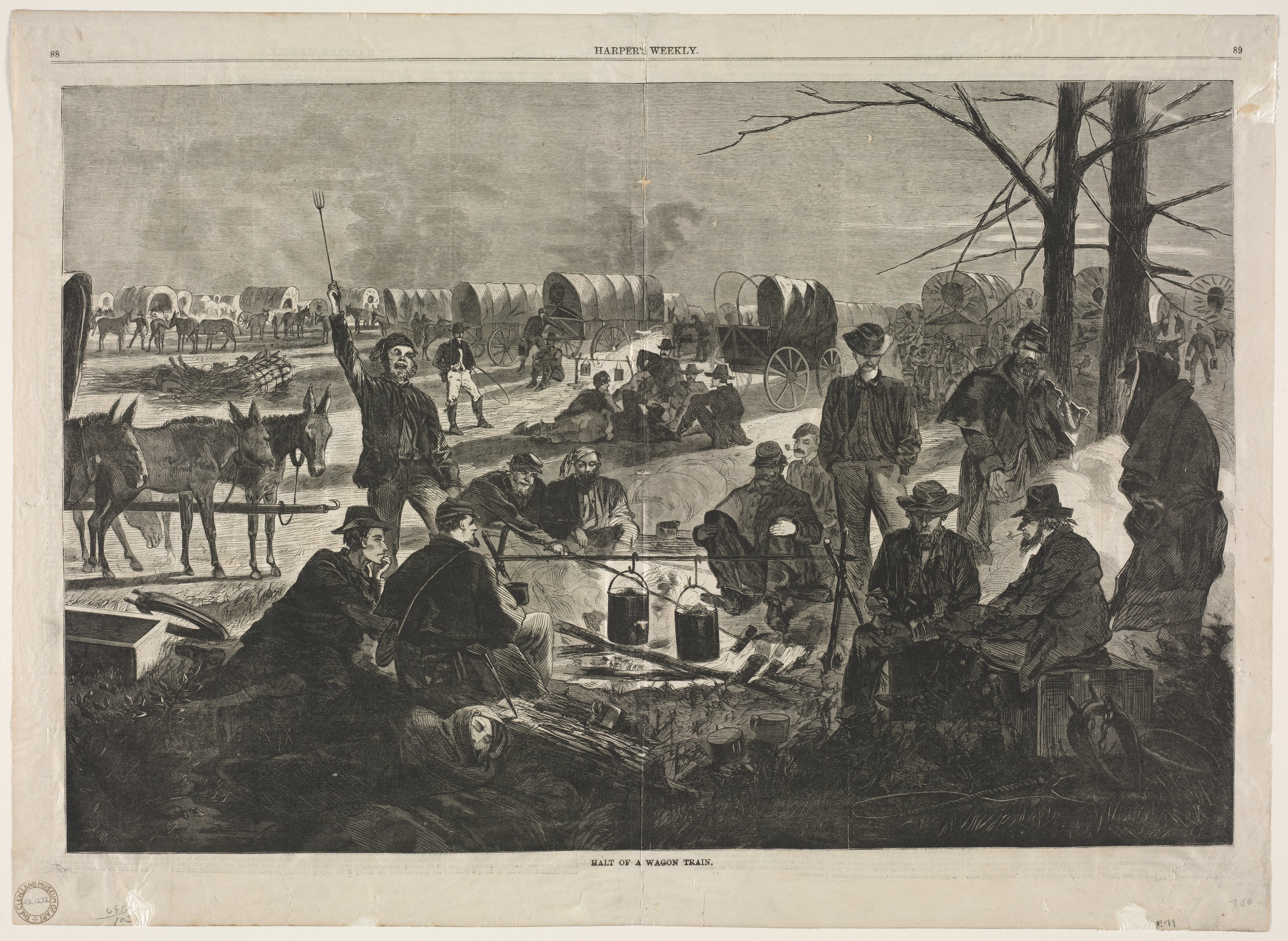 Winslow Homer, Halt of the Wagon Train
