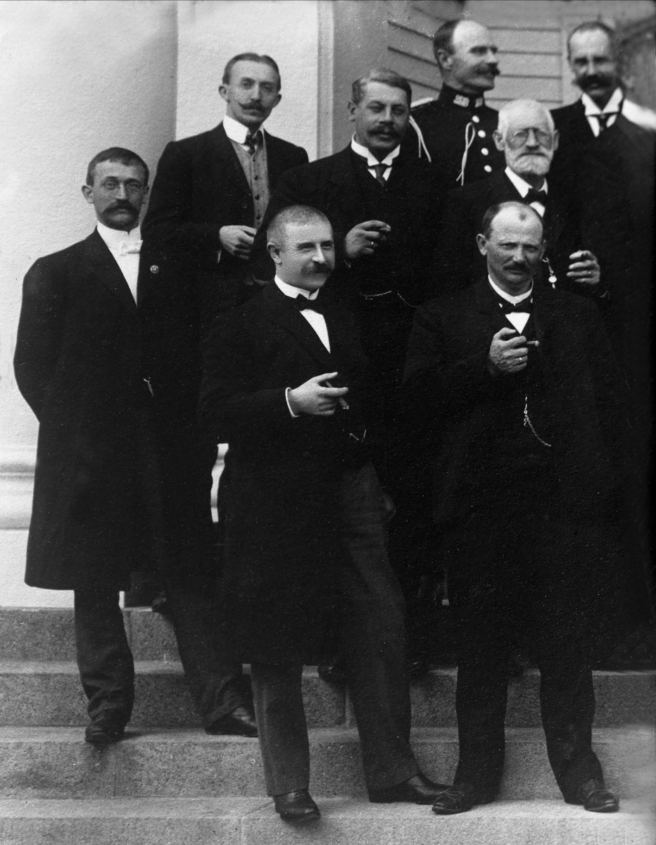 Gustav Borgen, Avfotografering.