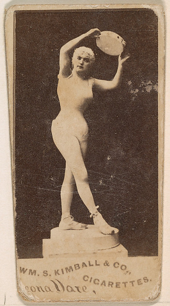 William S. Kimball & Company, Leona Dare, from the Actresses series (N203) issued by Wm. S. Kimball & Co.
