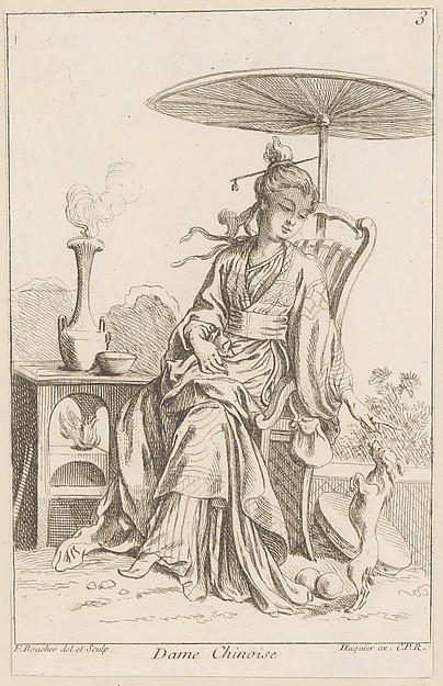 François Boucher, Chinese Lady