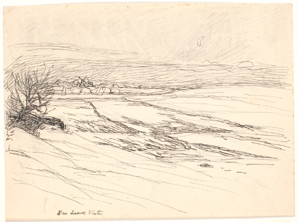 Fritz Syberg, Den haarde Vinter