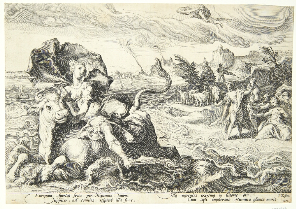 Hendrick Goltzius, Bortførelsen af Europa