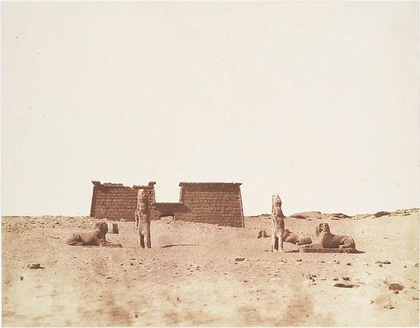 Félix Teynard, Sébôuah, Vue Générale du Temple