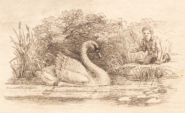 Martinus Rørbye, Illustration til "Halvhundrede Fabler for Børn" af Hey