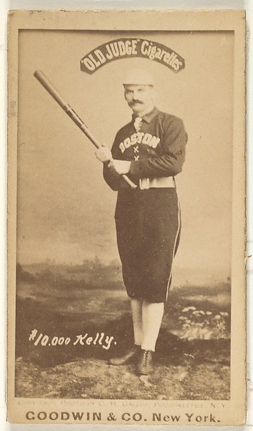 Goodwin & Company, "$10,000" Kelly, Boston, from the Old Judge series (N172) for Old Judge Cigarettes