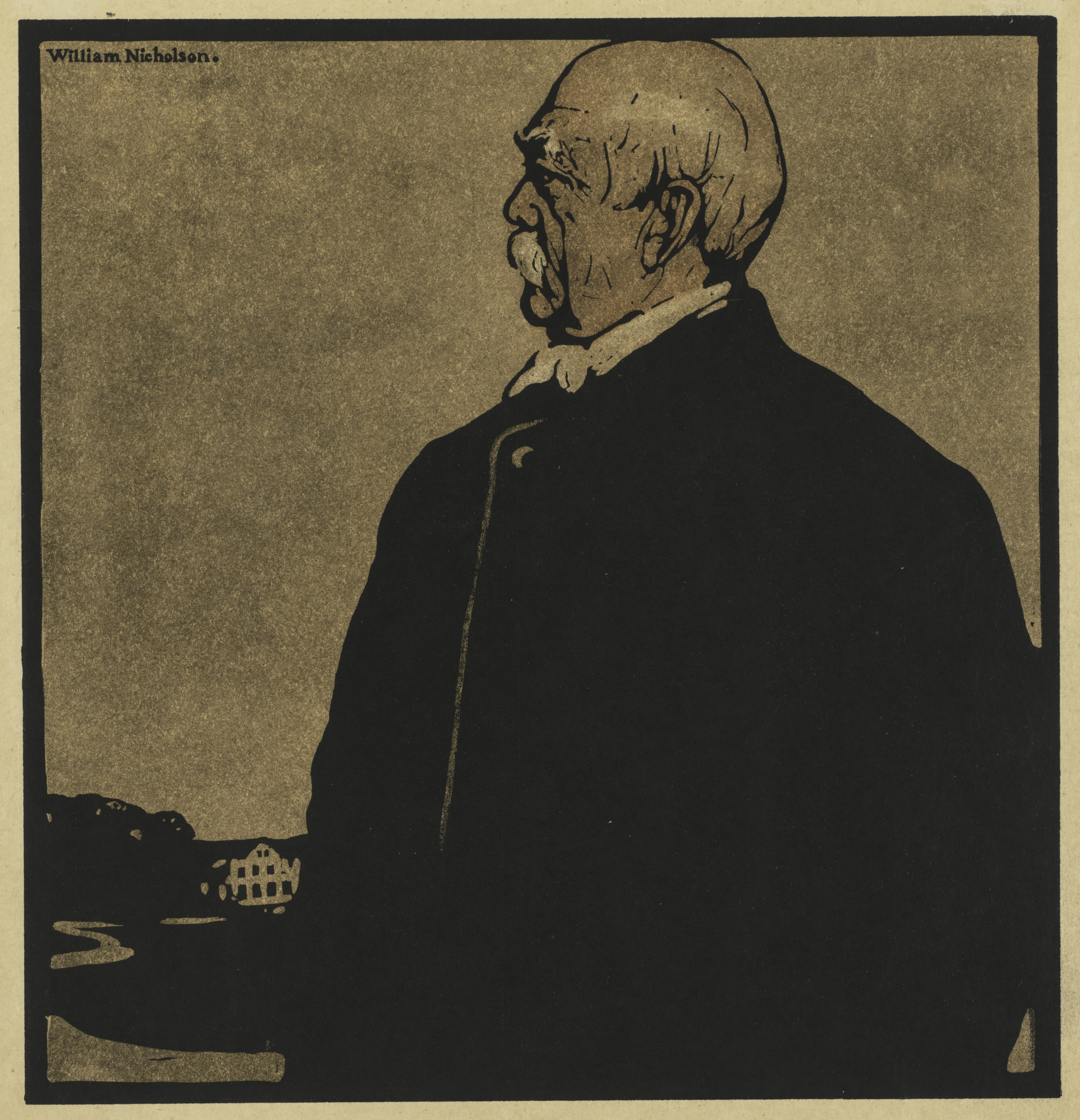 William Nicholson, Twelve Portraits: Prince Bismark