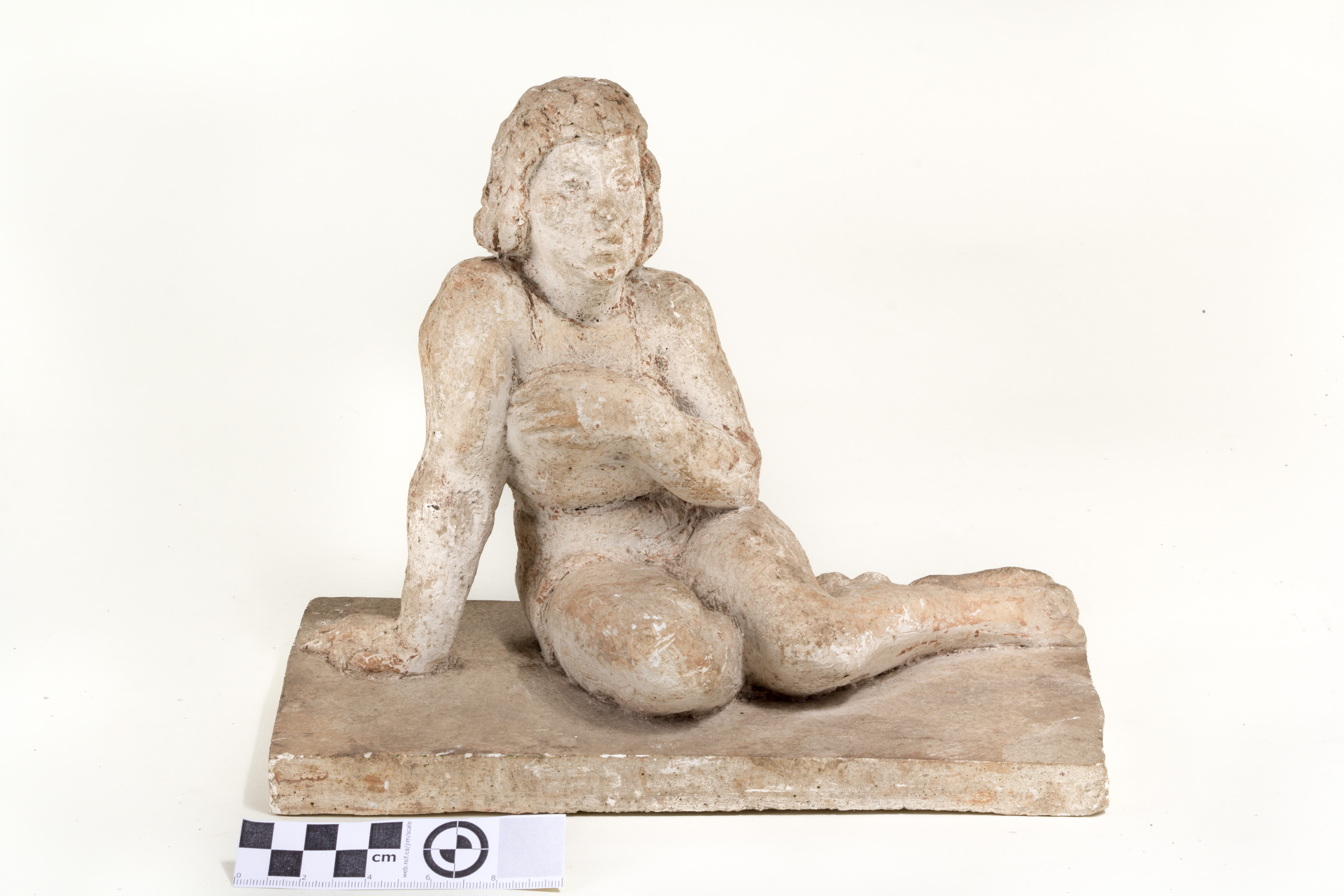 Anton (autor) Starkopf, seated female figure