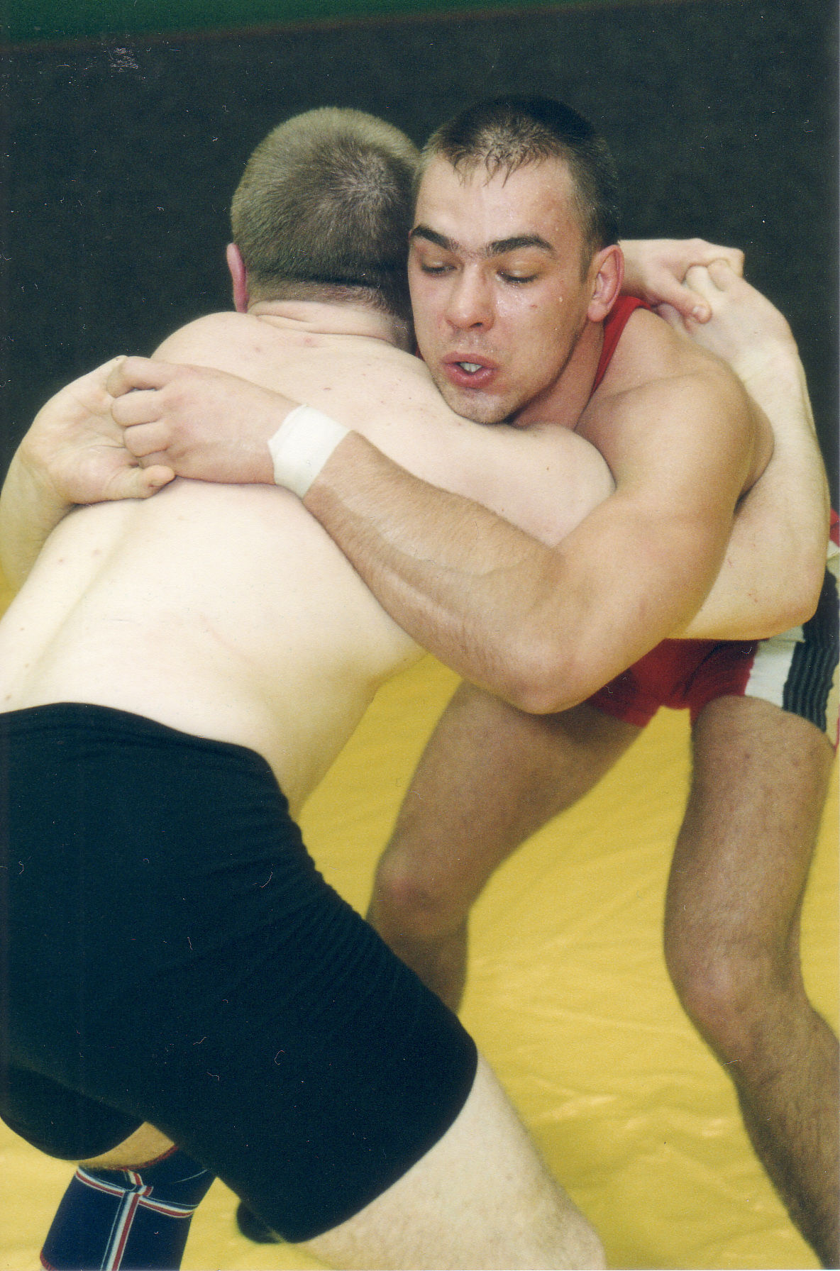 Aldo (author) Bones, Tartu wrestlers in training