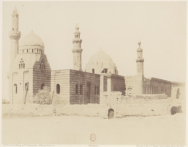 Félix Teynard, Le Kaire, Mosquées d'Iscander-Pacha et du Sultan Haçan
