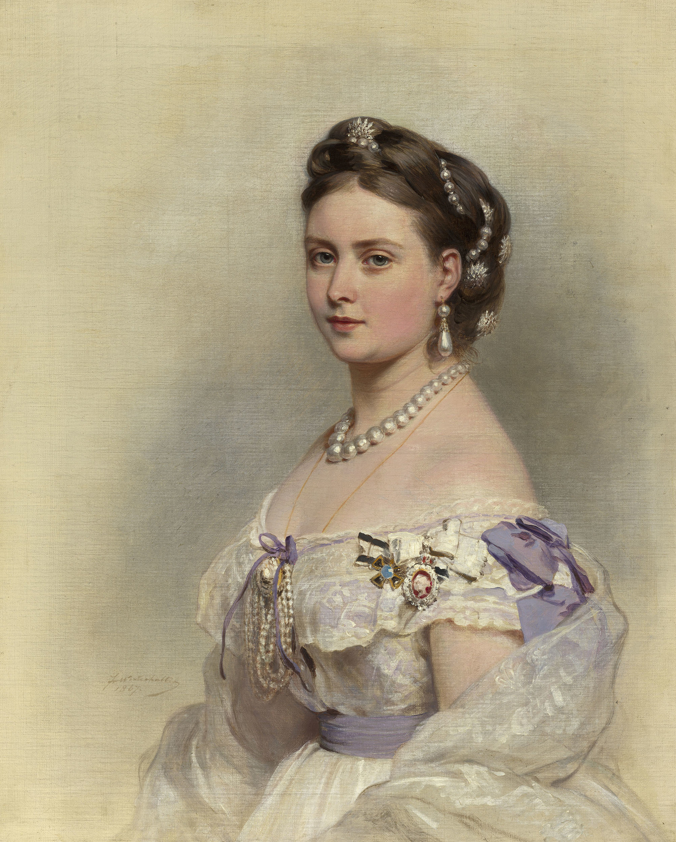 Franz Xaver Winterhalter, Victoria, Princess Royal, Crown Princess of Prussia (1840-1901)
