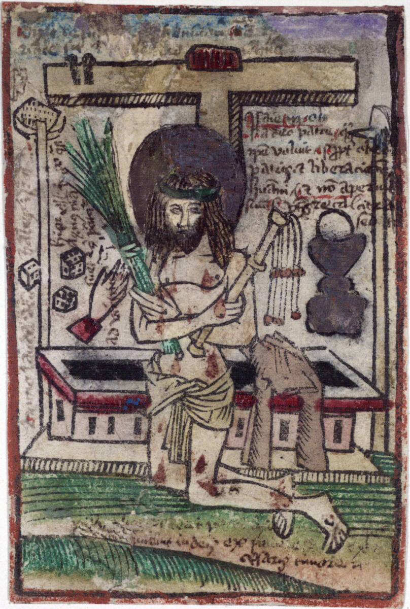 Anonym, Der Schmerzensmann kniend