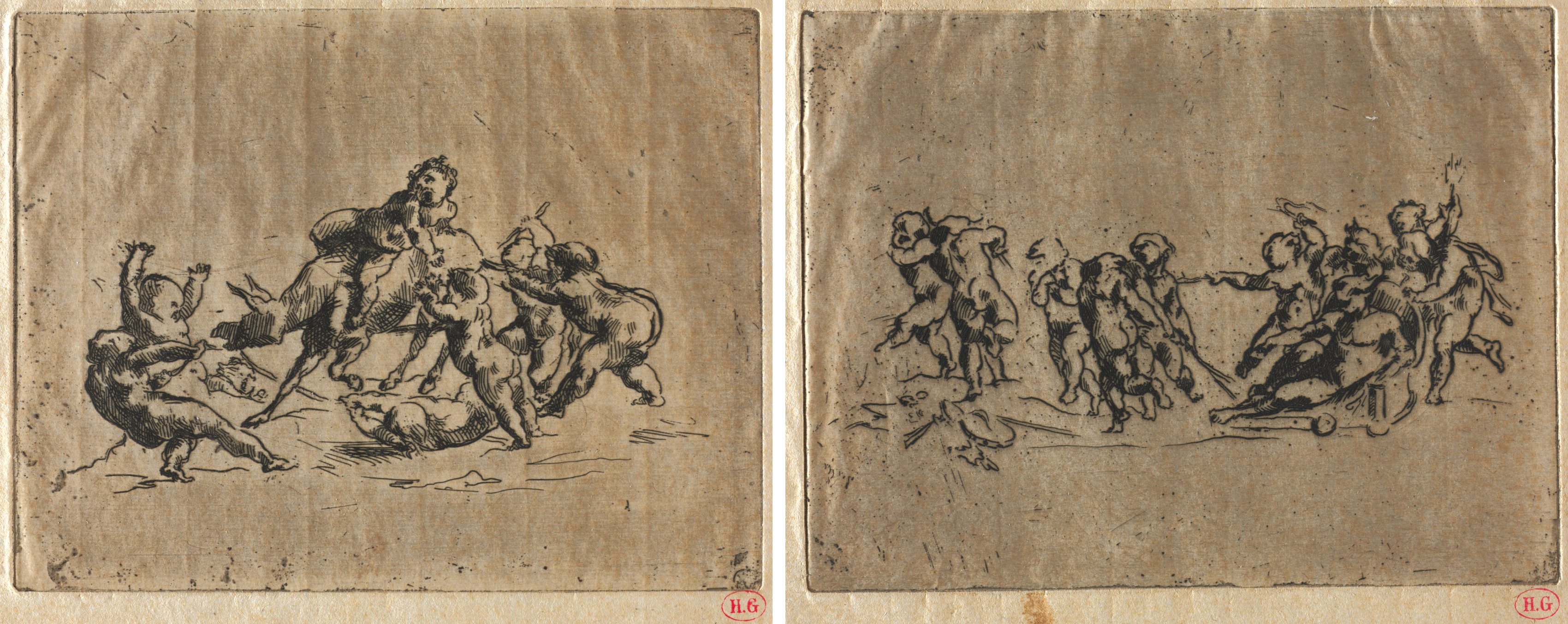 Jean-Baptiste Carpeaux, Bacchanal with Children and Donkey