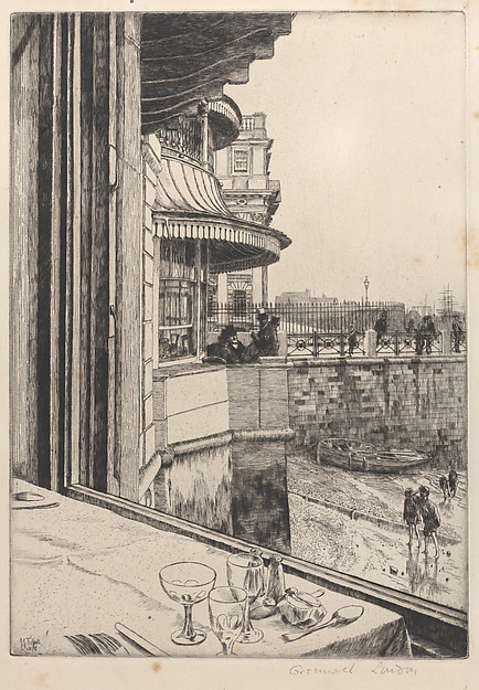 James Tissot, Trafalgar Tavern, Greenwich