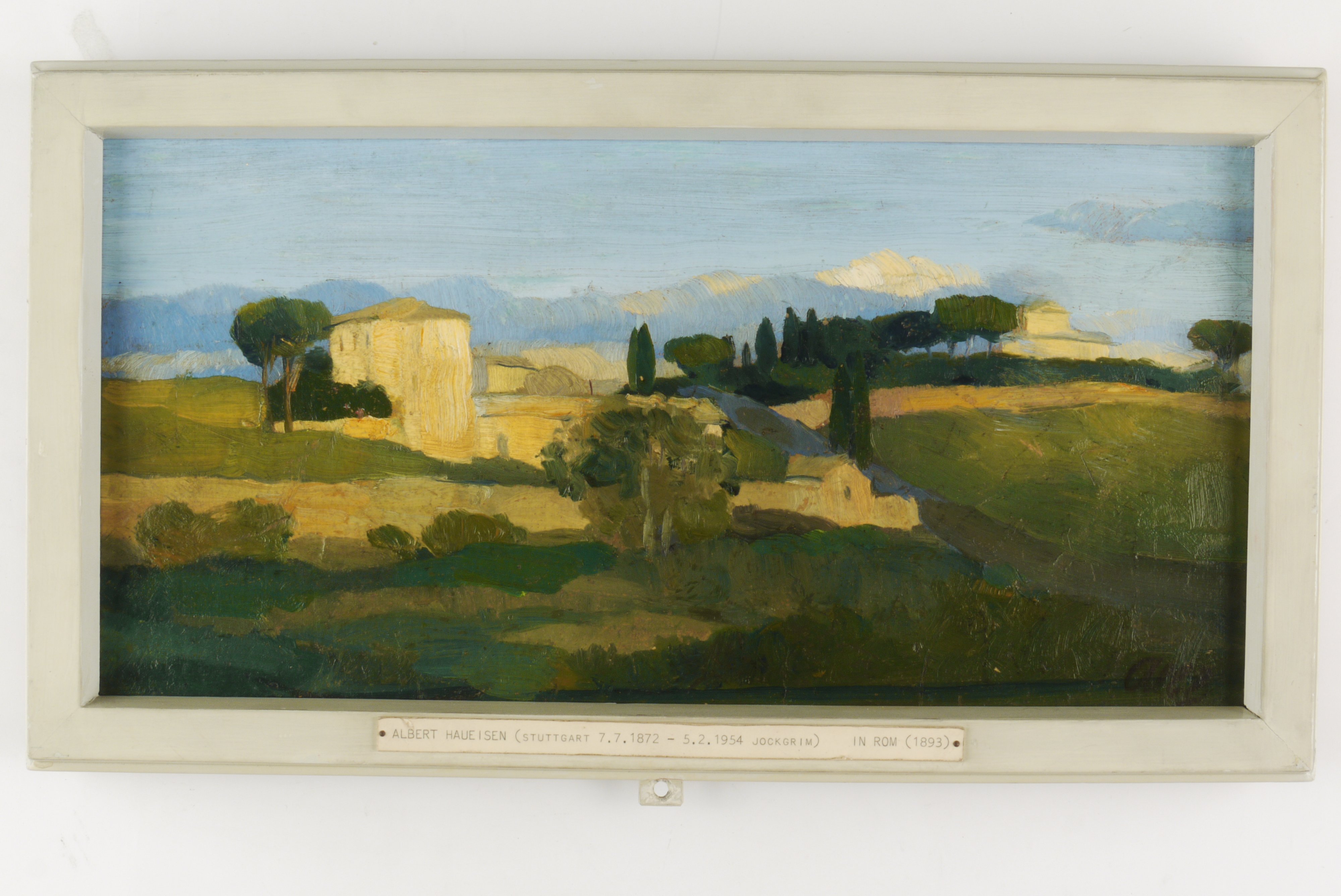 Albert Haueisen, Campagna-Landschaft bei Rom