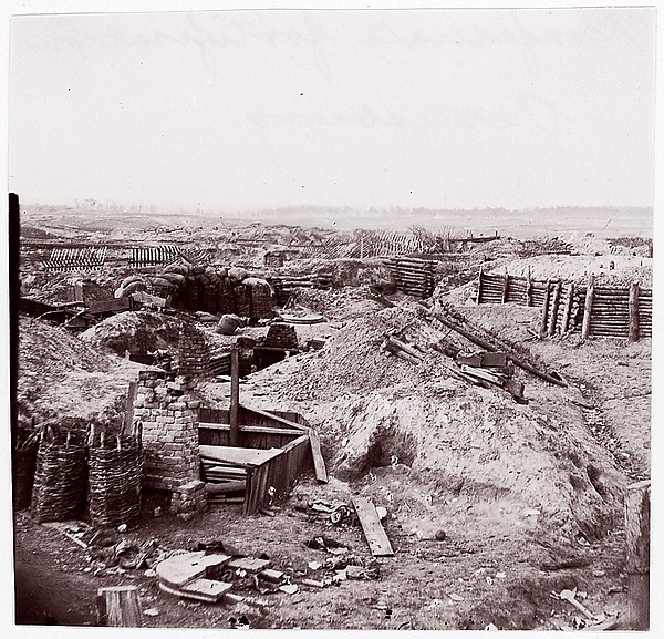 Timothy H. O'Sullivan, Confederate Fortifications, Petersburg