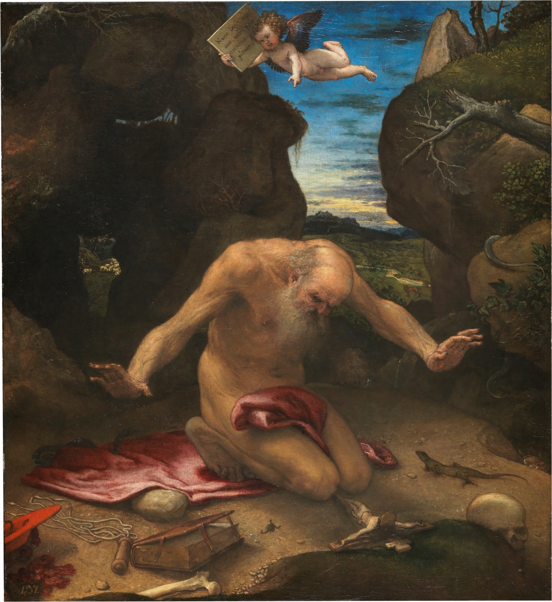 Lorenzo Lotto, Saint Jerome in Penitence