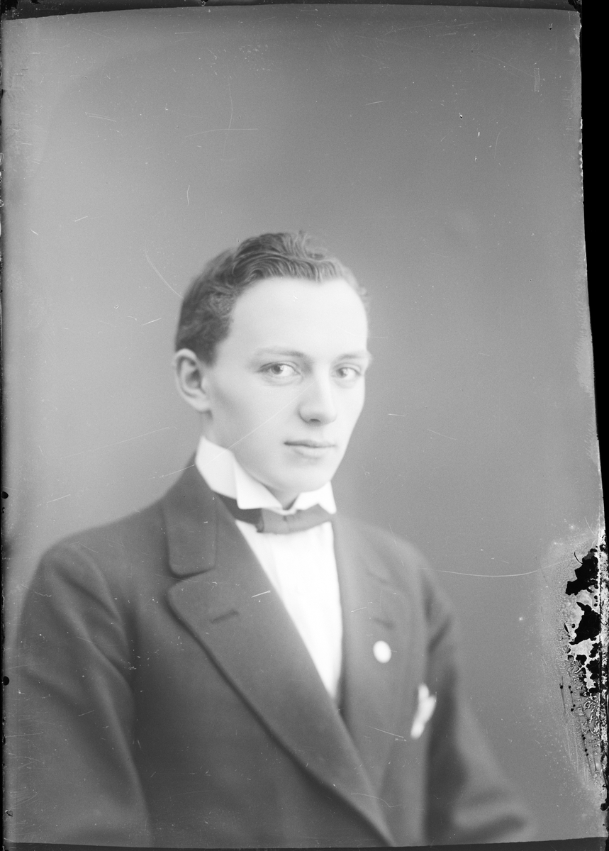 Skötsner-Edhlund, Ateljéporträtt - man, Östhammar, Uppland