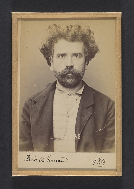 Alphonse Bertillon, Biais. Fernand, Alphonse. 41 ans, né le 28/6/53 à Laval (Mayenne). Tourneur sur bois. Anarchiste. 2/7/94.