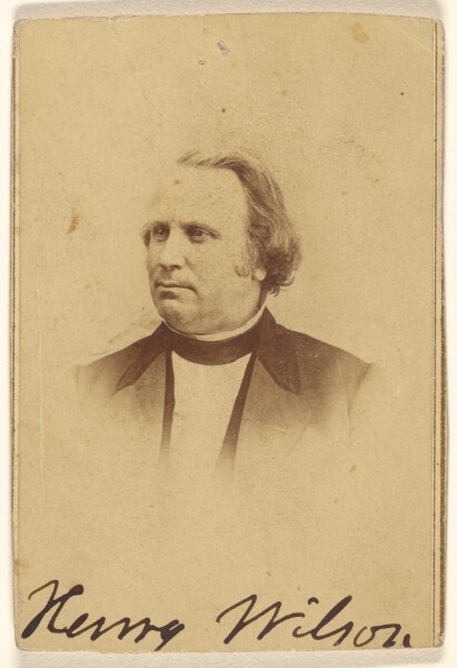 Alexander Gardner, Henry Wilson [18th Vice-President of the United States]