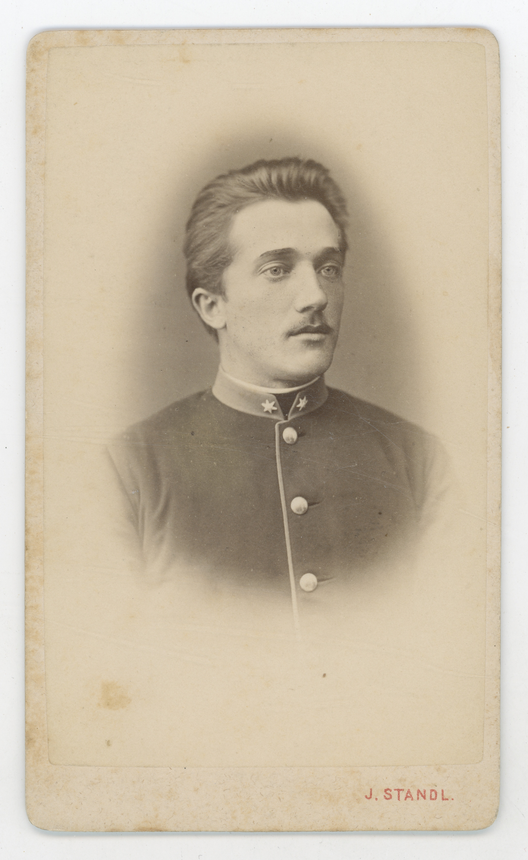 Ivan (27. 10. 1832.––30. 8. 1897.) Standl, Portret časnika