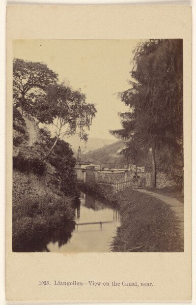 Francis Bedford, Llangollen - View on the Canal near.