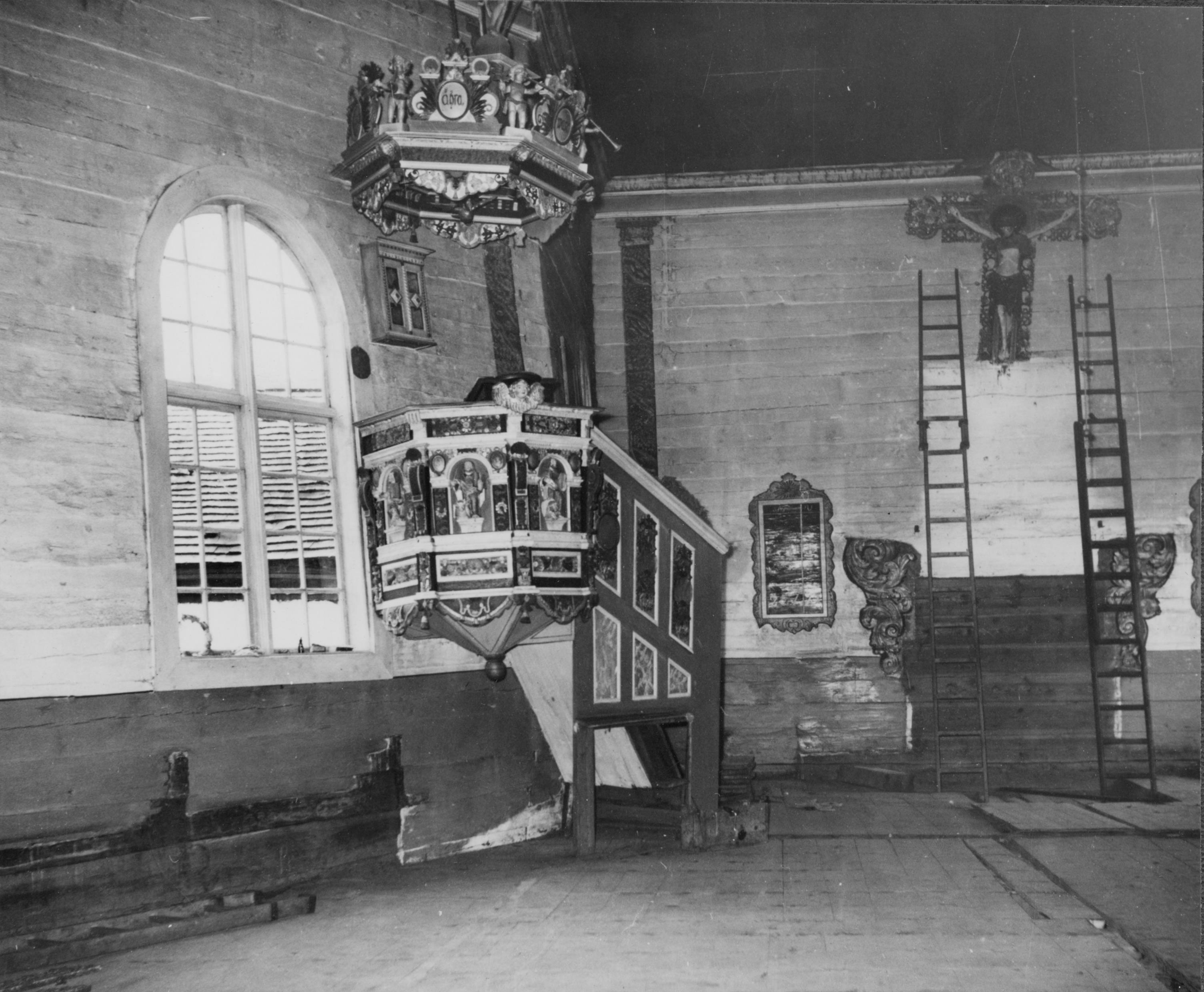 Sven Wahlgren, Näshults kyrka
