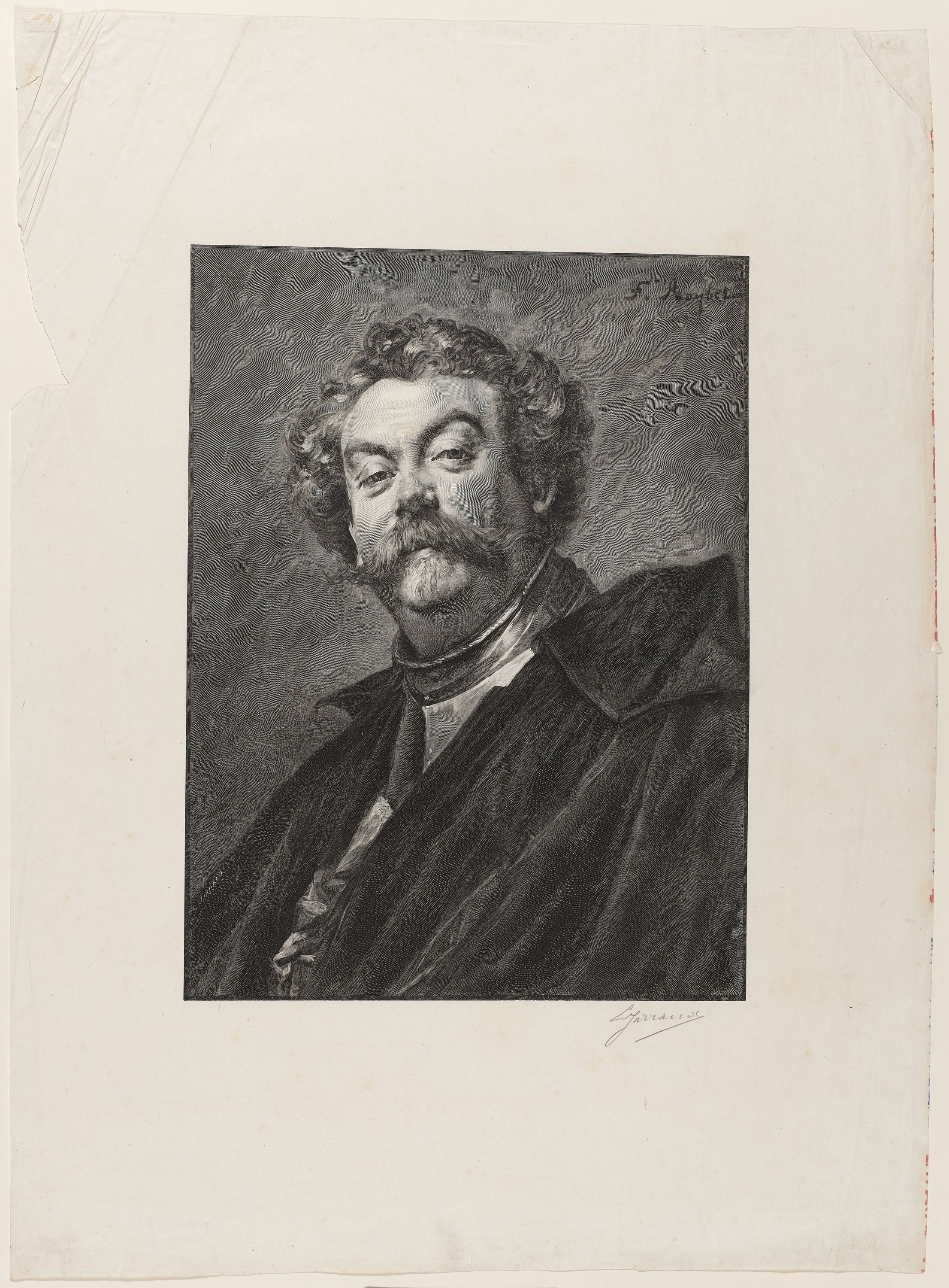Léonard-Antoine Jarraud, Portrait de M. Louis Prétet d'après Roybet