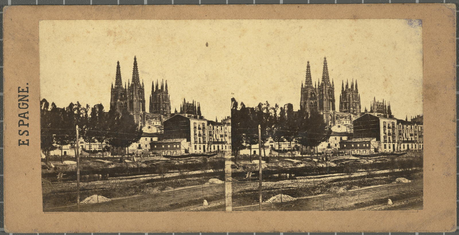 Desconegut, Burgos. Vue du Faubourg de Vega