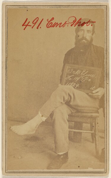 Unknown, [J. McElwee, H. 119th Pa. Civil War victim]