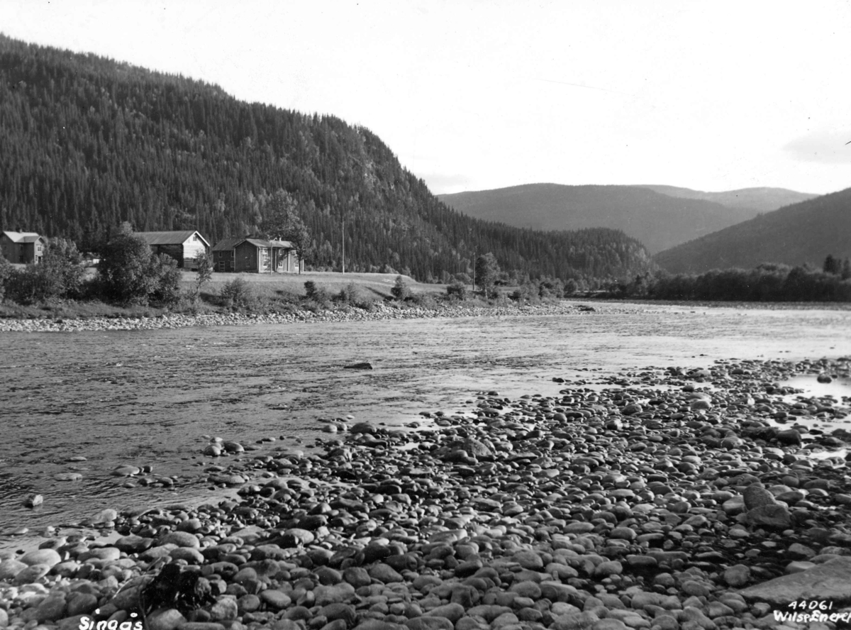 Anders Beer Wilse, Topografi