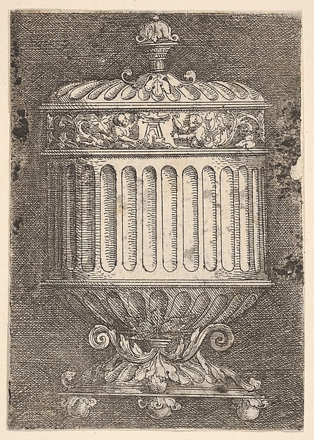 Albrecht Altdorfer, Covered Goblet with Three Feet