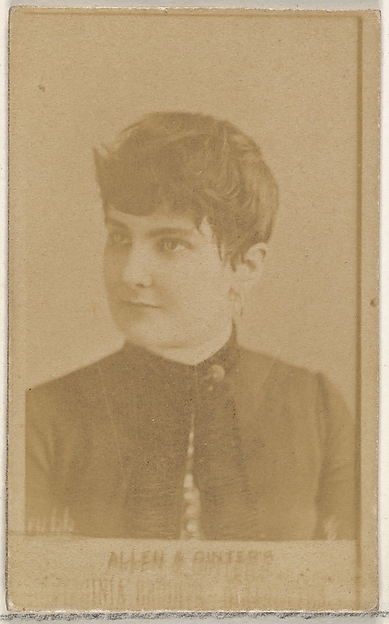 Allen & Ginter, From the Actors and Actresses series (N45, Type 5) for Virginia Brights Cigarettes