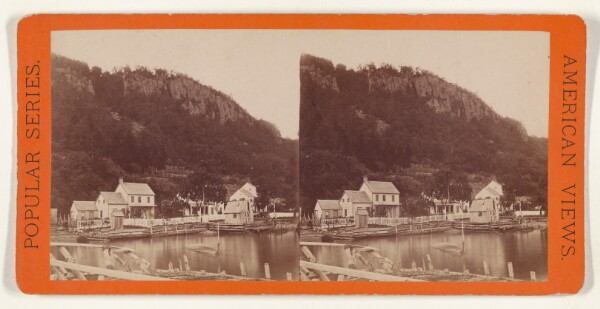 Edward and Henry T. Anthony & Co., The Palisades above Fort Lee. [Hudson River]