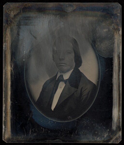 Unknown, [Portrait of a Young Man with Longish Hair]