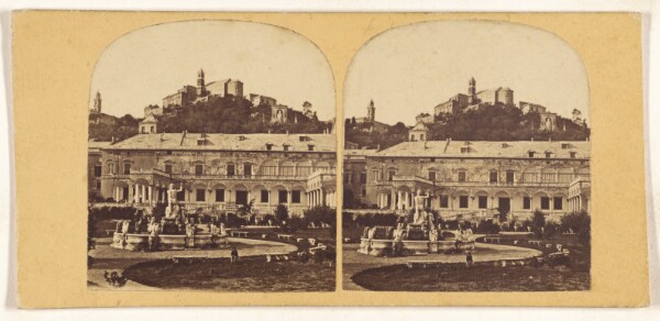 Unknown, [Vue interieur du jardin des Dues. Florence]