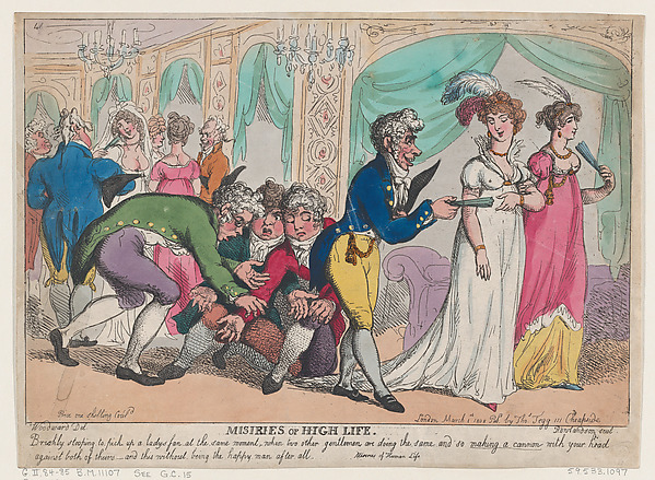 Thomas Rowlandson, Miseries of High Life