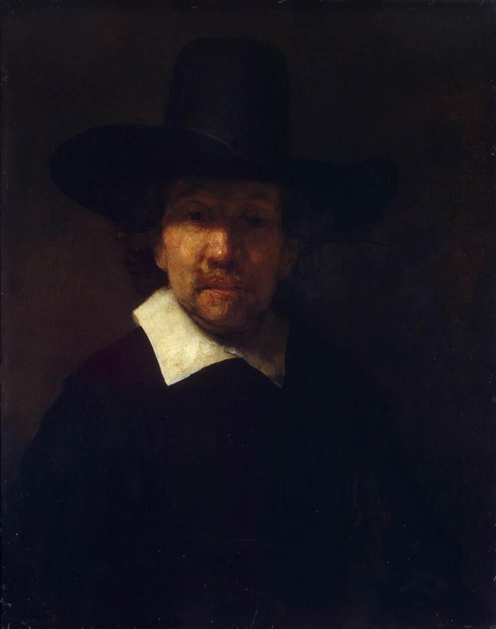 Rembrandt, Portrait of Jeremias de Decker