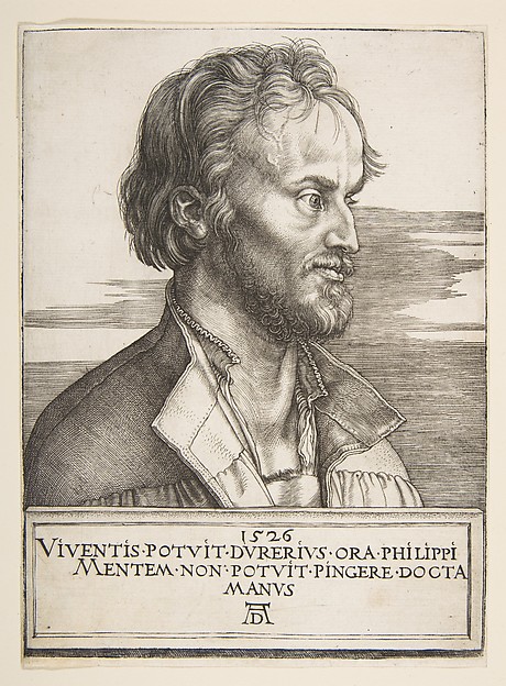 Albrecht Dürer, Philip Melanchthon
